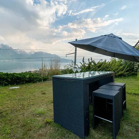 Gf Rooms With Stunning Lake View & Garden Access Casa de hóspedes Montreux